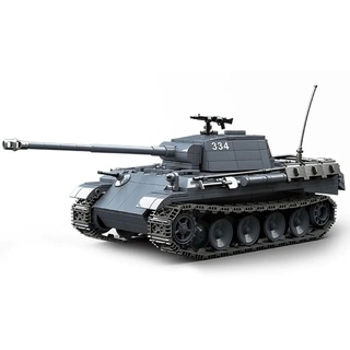 YILETKC Technik Panzer Bausteine, 1180 Teile Militär Klemmbausteine Tank Bausatz, WW2 Tank Modell Spielzeug Geschenk für Kinder Erwachsene, Geschenk für Erwachsene und Kinder Weihnachten, Geburtstag