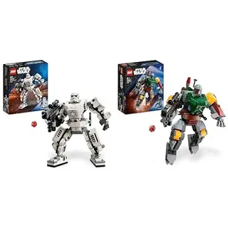 LEGO 75369 Star Wars Boba Fett Mech & 75370 Star Wars Sturmtruppler Mech Set