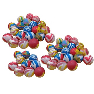 Maines Flummi 50 x Ball marmoriert 25 mm Tombola Kindergeburtstag Mitgebsel (Spar-Set)