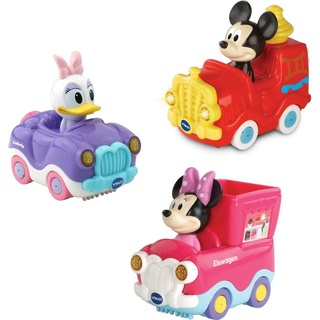 Vtech® Spielzeug-Auto Tut Tut Baby Flitzer, Disney 3er-Set Mickey, Minnie, Daisy bunt