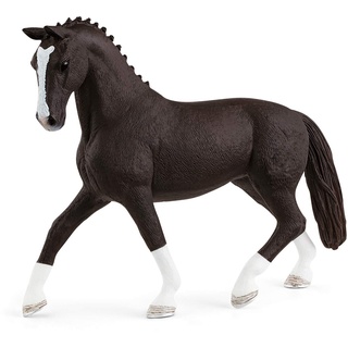 schleich 13927 Hannoveraner Stute, Rappe, für Kinder ab 5-12 Jahren, HORSE CLUB - Spielfigur