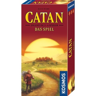 KOSMOS 682699 Catan - Das Spiel Ergänzung für 5-6 Personen, Gesellschaftsspiel ab 10 Jahre für 2-6 Personen, Brettspiel aus der Welt von Siedler von Catan