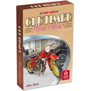 ASS Altenburger 22571455 - TOP ASS Oldtimer - Motorräder, Quartett, Kartenspiel