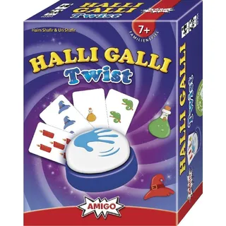 AMIGO 02304, Halli Galli Twist Familienspiel, bunt, Small