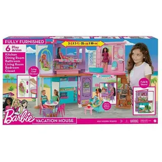 Mattel Barbie Malibu House 2022 – Bunte Puppenhauswelt