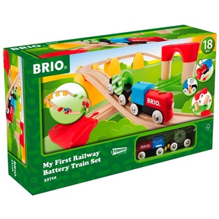 BRIO® Spielzeugeisenbahn-Lokomotive »Brio Eisenbahn Meine erste Brio Bahn Set Batterielok 25 Teile 33710«