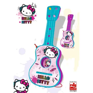 CLAUDIO REIG Hello Kitty Kindergitarre (Reig 1513), bunt