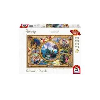 Disney, Dreams Collage - 2000 Teile Puzzle (Thomas Kinkade)