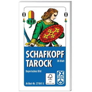 Ravensburger Spiel, FX Schmid Spielkarten Schafkopf Tarock Bayerisches Bild 27041