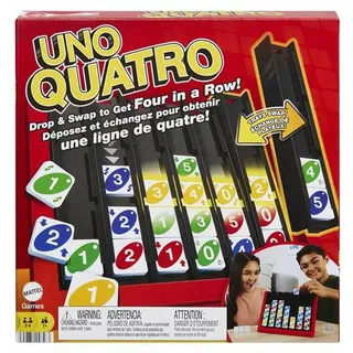 Kartenspiele Mattel UNO Quatro