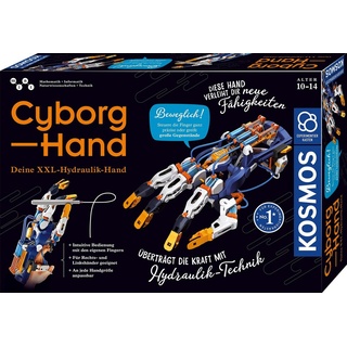 Kosmos Experimentierkasten Cyborg-Hand, XXL-Hydraulik-Hand