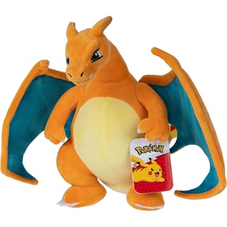 Pokémon PKW3723-30 cm Plüsch - Glurak, offizielles Plüsch