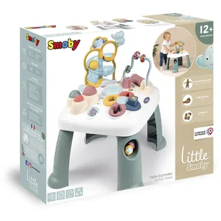 Smoby Toys - Little Smoby Spieltisch ab 1 Jahr - Activity-Tisch mit Lern- und Motorik-Spielzeug für Babys und Kleinkinder ab 12 Monaten