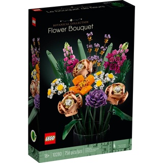 LEGO Icons Blumenstrauß (10280) - 756-teiliges Set für Blumenliebhaber ab 18 Jahren