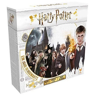 Topi Games | Harry Potter: Ein Jahr in Hogwarts | Familienspiel | Brettspiel | 1-8 Spieler | Ab 7+ Jahren | 30+ Minuten | Deutsch