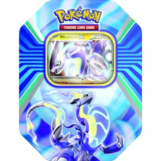 Pokémon Boosterpack Tin 107 Miraidon - Holo Promokarte Koraidon-ex & 4 Boosterpacks