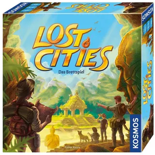 Kosmos Spiel, KOSMOS 694128 - Lost Cities - Das Brettspiel