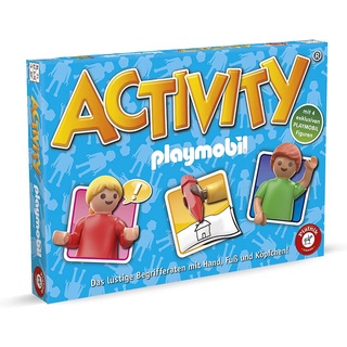 Piatnik Spiel, Brettspiel Activity Playmobil blau