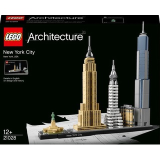 LEGO® Architecture - LEGO® Architecture 21028 New York City, 598 Teile