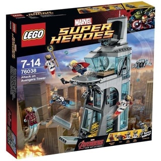 Lego Überfall auf den Avengers Tower Marvel Super Heroes, Comics, Beide Geschlechter, 7 Jahr(e)