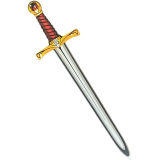 Liontouch - König Rotstein Schwert | Mittelalterliches Schaumstoffspielzeug für Kinder mit königlichem Thema | Sichere und unterhaltsame Waffen für Kinderkostüme und -Spiele