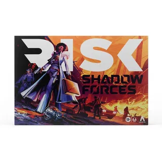 Hasbro - Risk Shadow Forces (englische Version) Brettspiel Strategiespiel Legacy Spiel Risiko