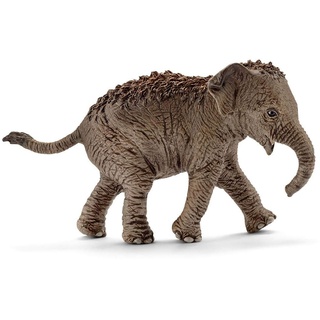 schleich 14755 Asiatisches Elefantenbaby, ab 3 Jahren, WILD LIFE - Spielfigur, 9 x 3 x 5 cm