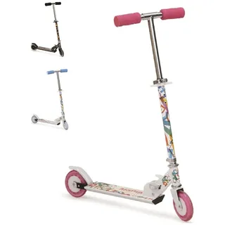 Kinderroller Magic, Scooter Höhe einstellbar, zusammenklappbar, PU-Räder 125 mm rosa - Rosa