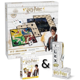 ASS Spiel, Brettspiel Harry Potter - Spielesammlung + WHOT! + LEX GO! weiß