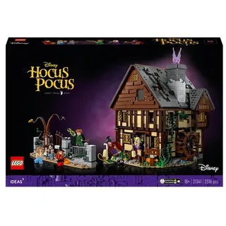 Ideas 21341 Disney Hocus Pocus: Das Hexenhaus der Sanderson-Schwestern