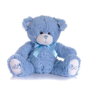 Kuscheltier Plüschtier Teddybär - It ́s a boy - blau - 20 cm