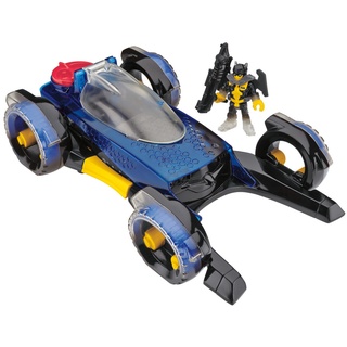 Mattel Fisher-Price DRM48 - Verwandelbares Batmobil Fahrzeug Deutsch