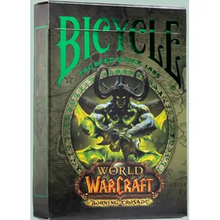 Murphy's Magic Supplies, Inc. Spielkarten, Bicycle World of Warcraft #2, Cardstock, Gold, tragbar, Unisex, Made in USA, klassischer Stil, 1 Deck