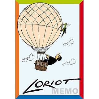 Loriot Legespiel / Gedächtnisspiel 13 x 9,5 x 3 cm • 40050 ''Das verrückte Loriot-Legespiel'' • Games • Spiele