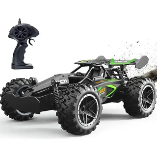 Ferngesteuerte Autos, RC-Auto, Ferngesteuertes Auto, 1:18 2WD Monster Truck, Ferngesteuerte Fahrzeuge, 2.4 GHz RC Spielfahrzeuge, RC Offroader, Ele... - Schwarz