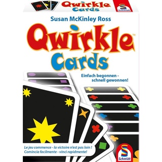 Schmidt Spiele Spiel, Schmidt Spiele Kartenspiel Zuordnungsspiel Qwirkle Cards 75034