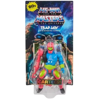 Mattel HYD28 - He-Man and the Masters of the Universe - Actionfigur, 14 cm, Trap Jaw