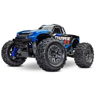 Traxxas RC-Auto Traxxas Stampede 4WD Brushless BL-2S RTR 1:10 Monster Truck blau