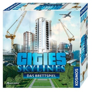 KOSMOS Verlag Spiel, Familienspiel FKS6914620 - Cities Skylines, Brettspiel, 1-4 Spieler,..., Strategiespiel bunt