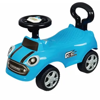 Chipolino Rutscher Kinder Rutschauto Go-Go, Musikfunktion, Lenkrad, Rückenlehne, Hupe blau