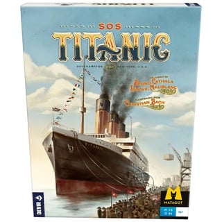 Devir - SOS Titanic, Gesellschaftsspiel, kooperatives Brettspiel, 14 Jahre (BGSOSSP)