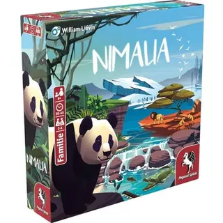 Nimalia, Brettspiel, für 2-4 Spieler, ab 8 Jahren (DE-Ausgabe)