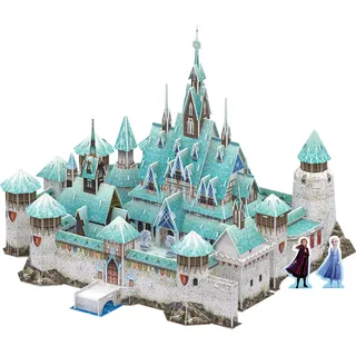 Revell 3D Puzzle I Disney Frozen II Arendelle Castle I 256 Teile I 4 Stunden Bauspaß für Kinder und Erwachsene I Ideale Geschenkidee für jeden Anlass