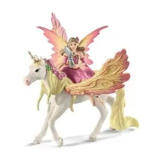 Spielzeugfigur Feya m.Pegasus-Einhorn SCHLEICH 70568