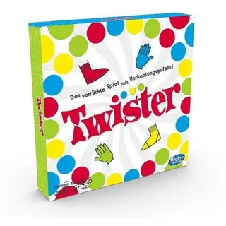 Hasbro Spiel, Familienspiel HASD0030 - Twister, Geschicklichkeitsspiel, für 2-10..., Partyspiel bunt