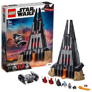 LEGO 75251 Star Wars Darth Vader's Castle Bauset mit TIE Advanced Fighter Model und 2 Dark Lord Minifiguren - Amazon Exclusive[Exklusiv bei Amazon]