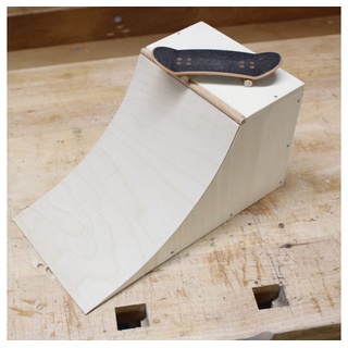 Die Werkkiste Modellbausatz Werkprojekt Fingerboard-Rampe