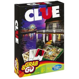 Hasbro Spiele B0999100 - Cluedo Kompakt, Reisespiel