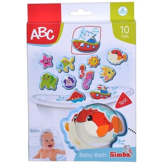 Simba 104010196 - ABC Magische Badepuzzle Badespielzeug 10 Teile