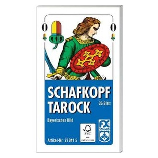 Ravensburger Spielkarten 27041, Schafkopf / Tarock, 36 Karten, Papier, Bayerisches Bild